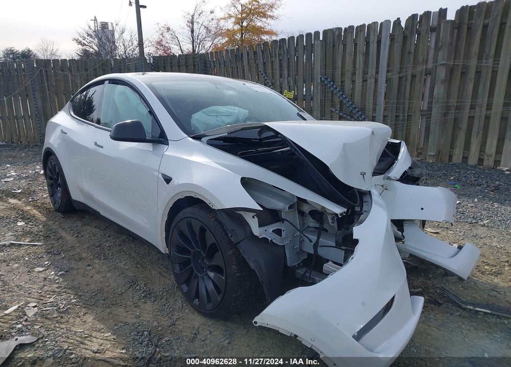 2022 TESLA MODEL Y PERFORMANCE DUAL MOTOR ALL-WHEEL DRIVE VIN: 7SAYGDEF5NF325788