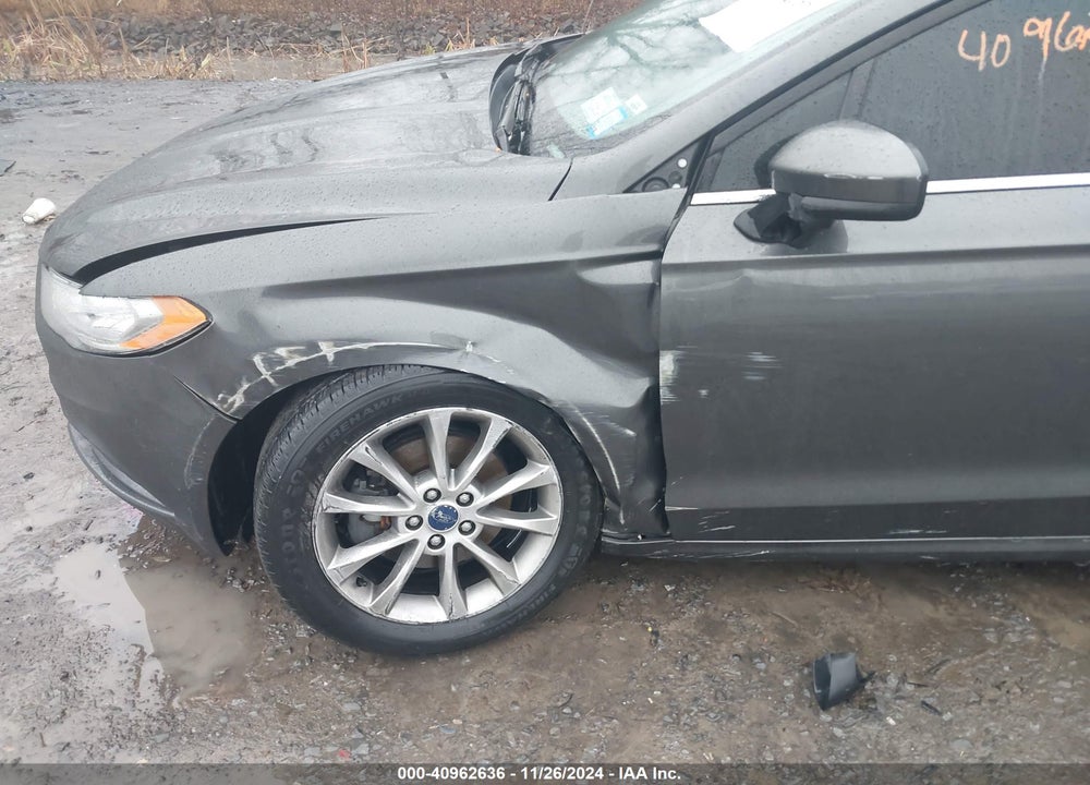 2017 FORD FUSION SE VIN: 3FA6P0H78HR125434