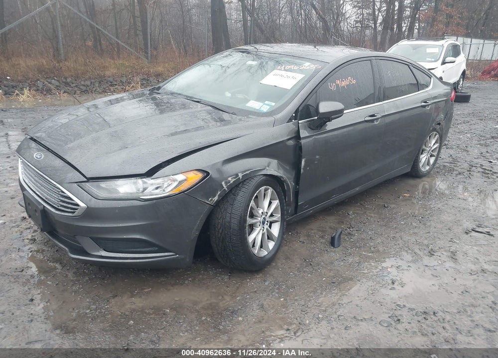 2017 FORD FUSION SE VIN: 3FA6P0H78HR125434