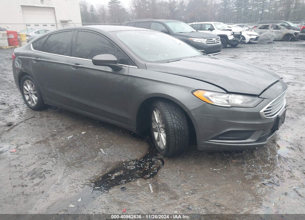 2017 FORD FUSION SE VIN: 3FA6P0H78HR125434