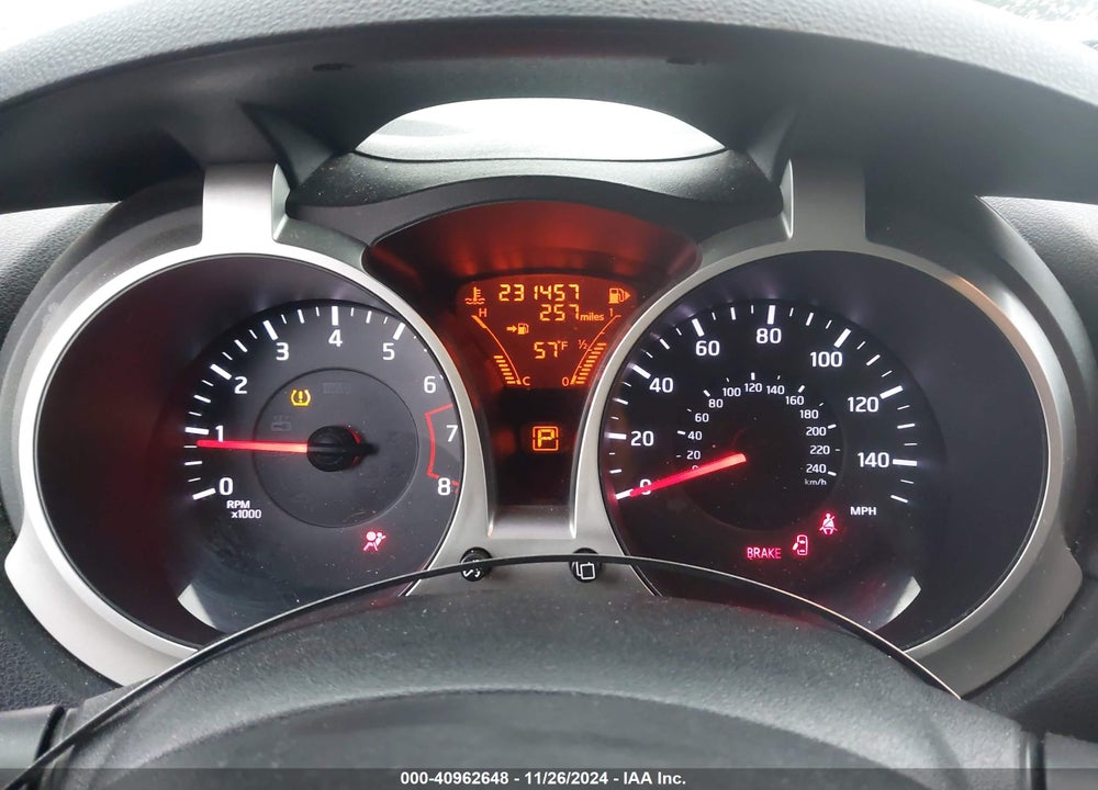 2014 NISSAN JUKE SV VIN: JN8AF5MR7ET351443