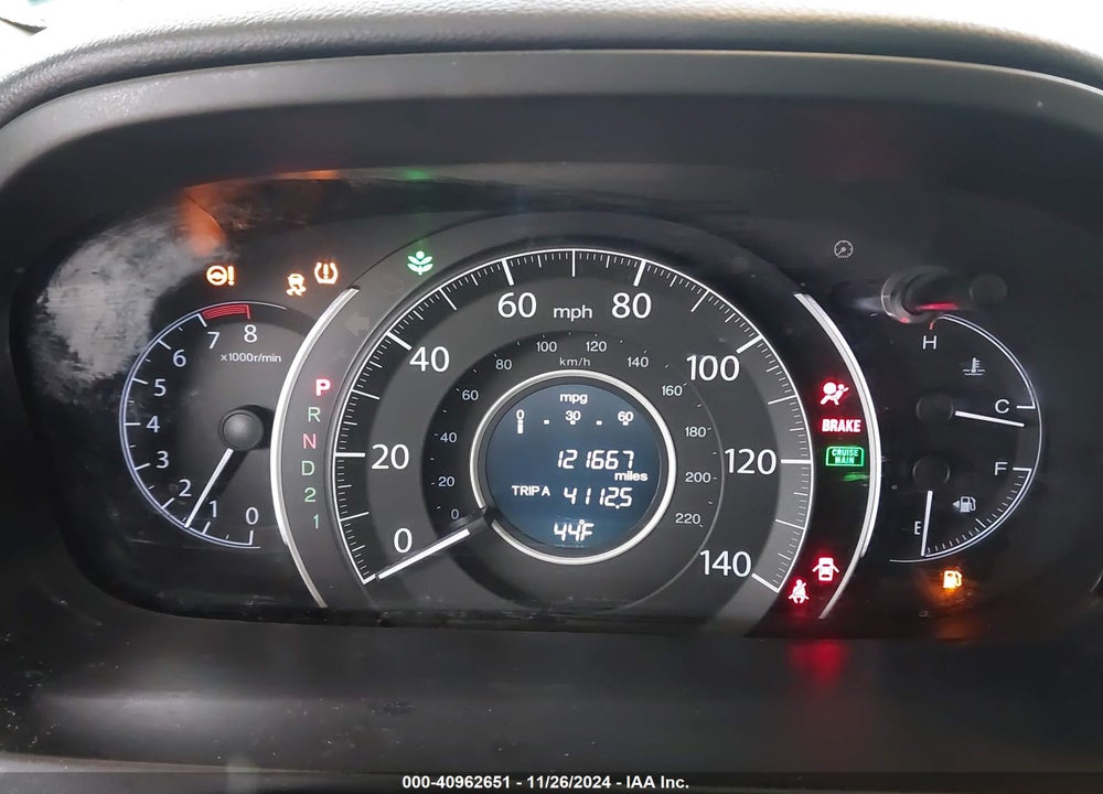 2014 HONDA CR-V EX-L VIN: 2HKRM4H72EH613803