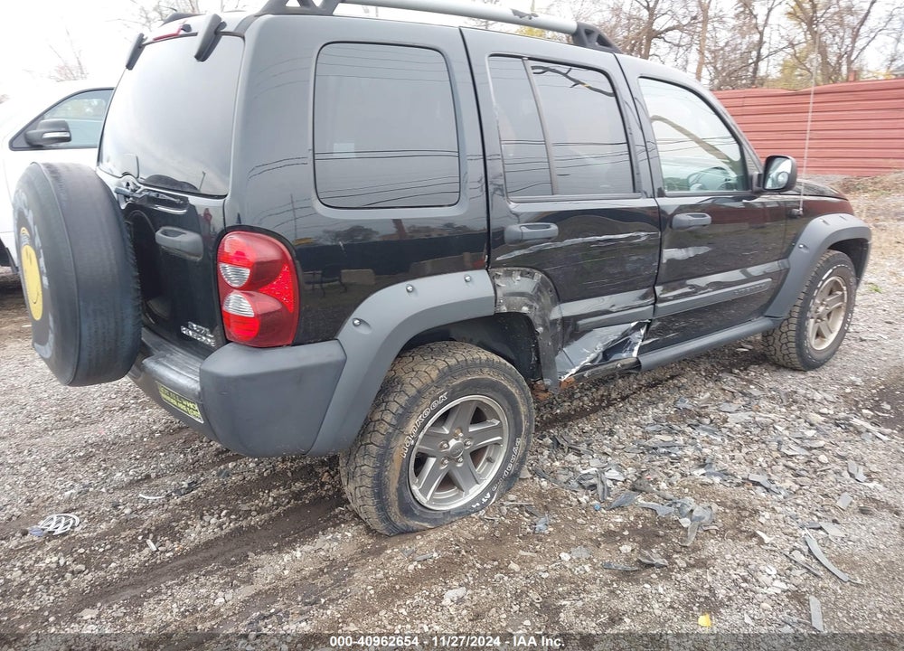 2005 JEEP LIBERTY RENEGADE VIN: 1J4GL38K25W723196