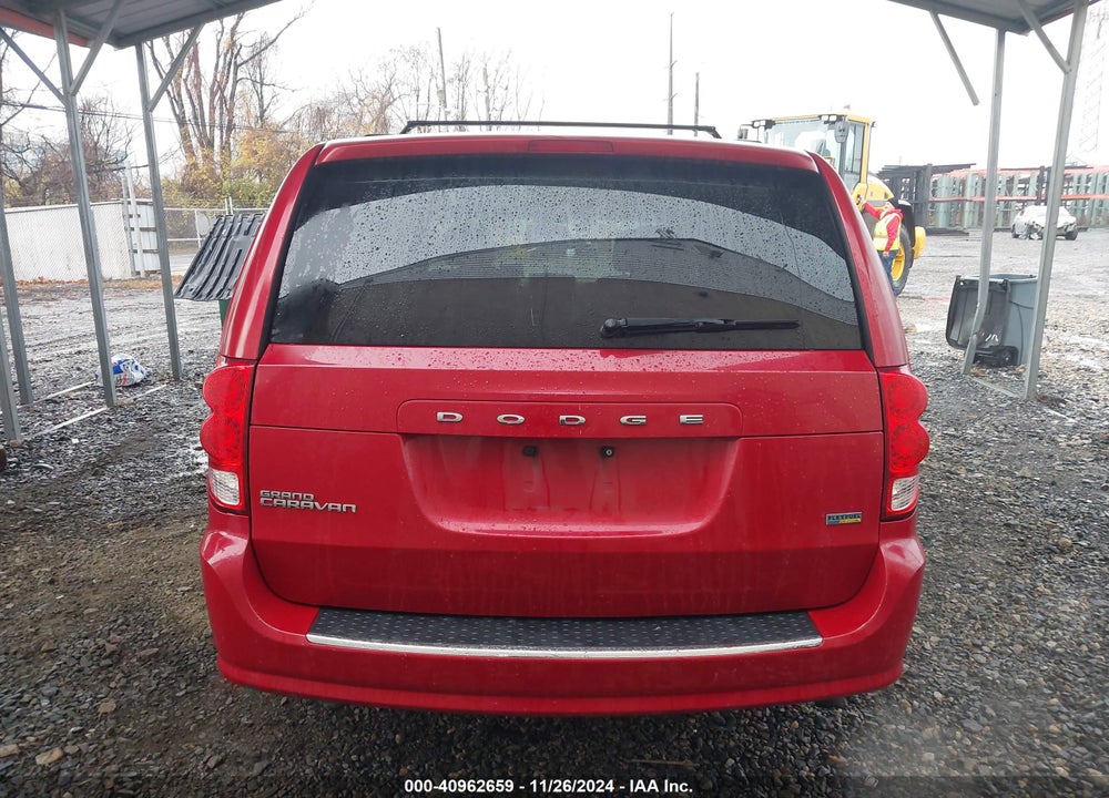 2012 DODGE GRAND CARAVAN SXT VIN: 2C4RDGCGXCR213786