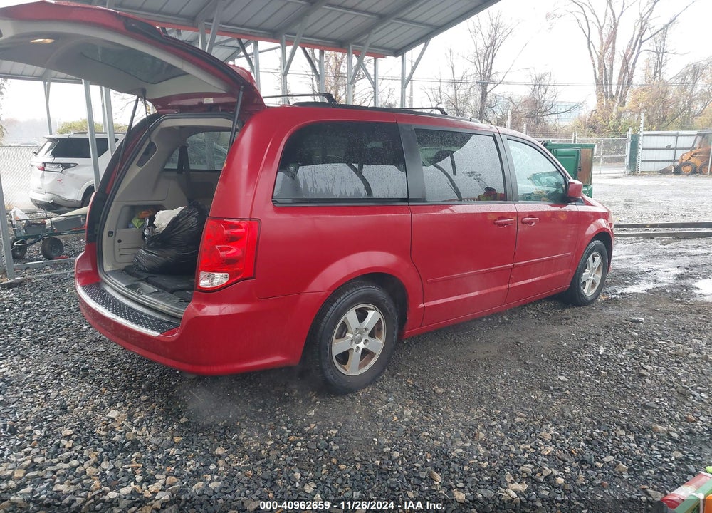 2012 DODGE GRAND CARAVAN SXT VIN: 2C4RDGCGXCR213786