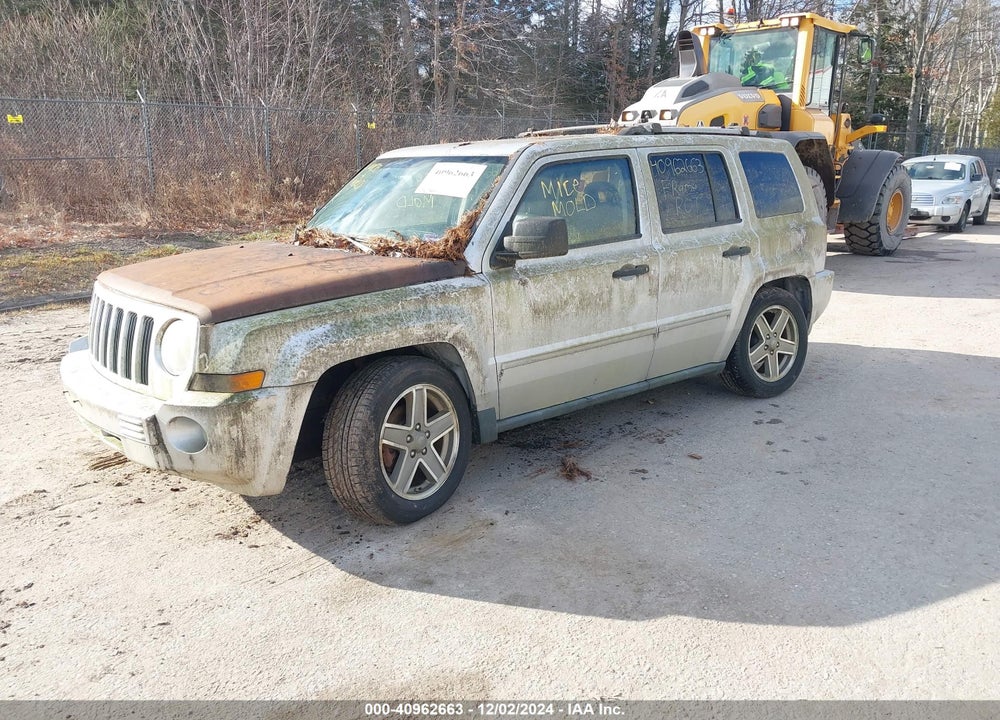 2007 JEEP PATRIOT LIMITED VIN: 1J8FF48W47D377676