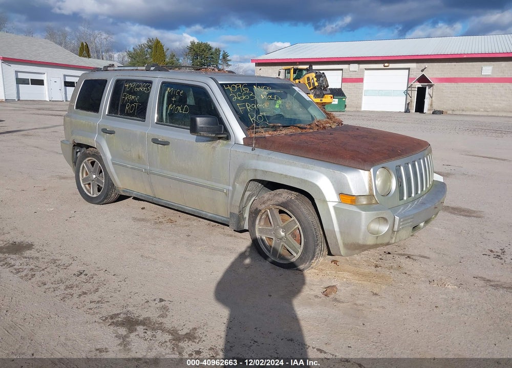 2007 JEEP PATRIOT LIMITED VIN: 1J8FF48W47D377676
