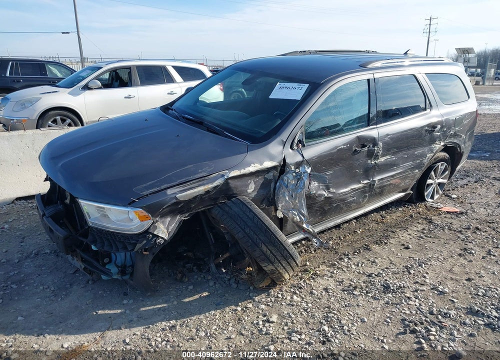 2014 DODGE DURANGO LIMITED VIN: 1C4RDJDG5EC450581