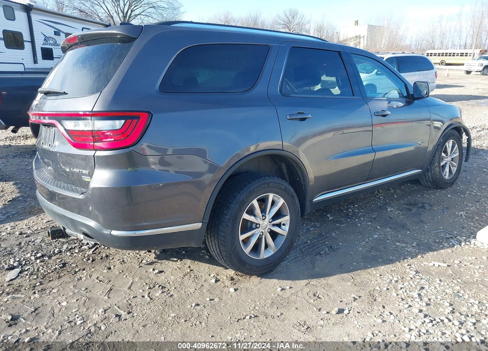 2014 DODGE DURANGO LIMITED VIN: 1C4RDJDG5EC450581