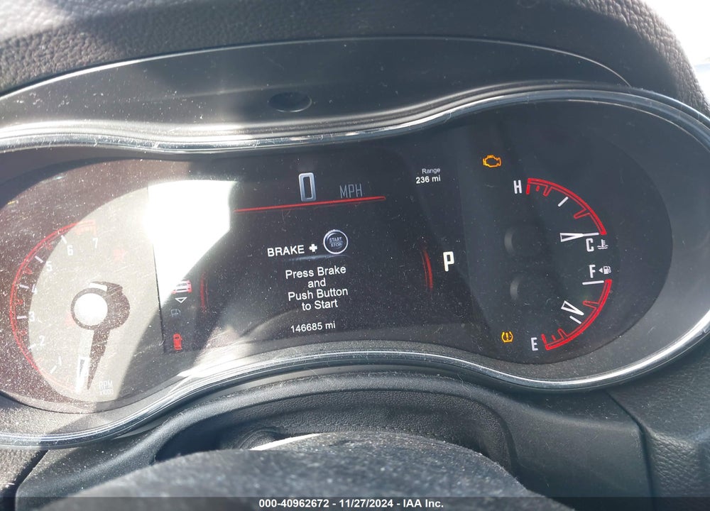 2014 DODGE DURANGO LIMITED VIN: 1C4RDJDG5EC450581