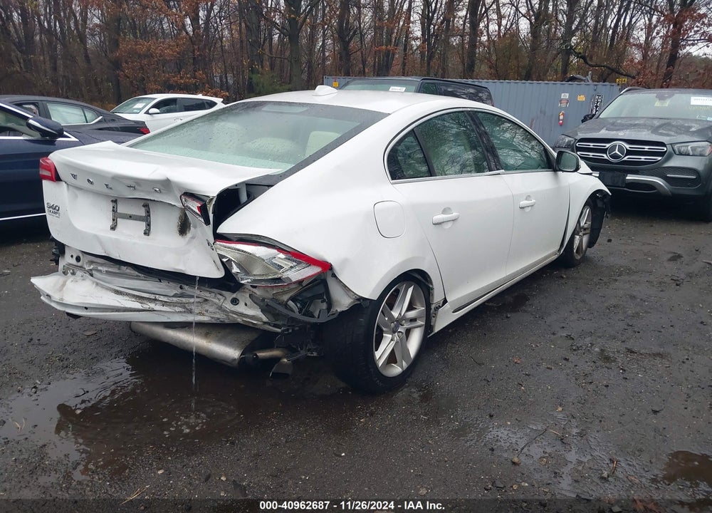 2015 VOLVO S60 T5 PREMIER VIN: YV126MFK0F1361099