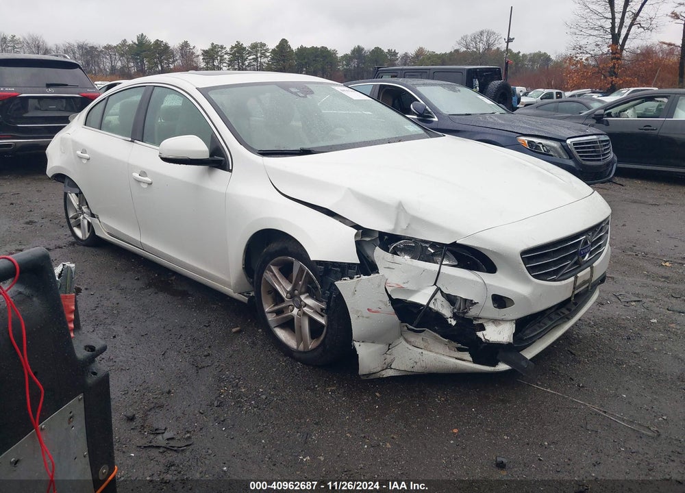 2015 VOLVO S60 T5 PREMIER VIN: YV126MFK0F1361099