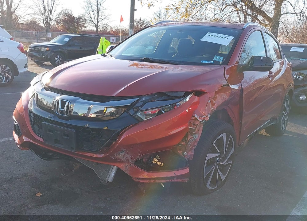 2019 HONDA HR-V SPORT VIN: 3CZRU6H19KG713015