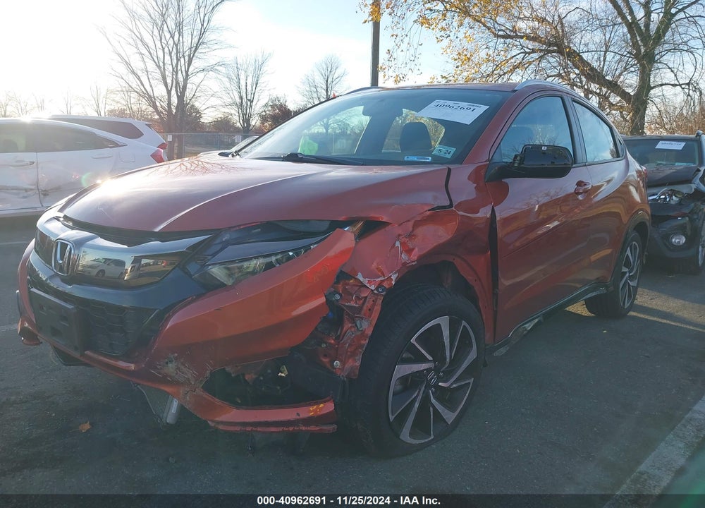 2019 HONDA HR-V SPORT VIN: 3CZRU6H19KG713015