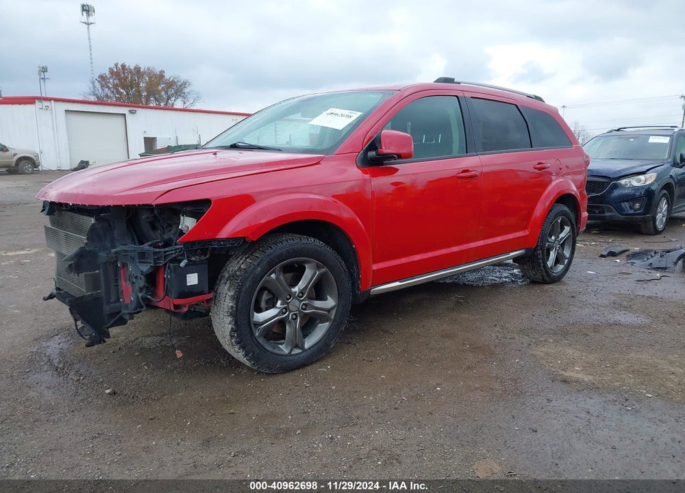 2014 DODGE JOURNEY CROSSROAD VIN: 3C4PDCGG8ET261040
