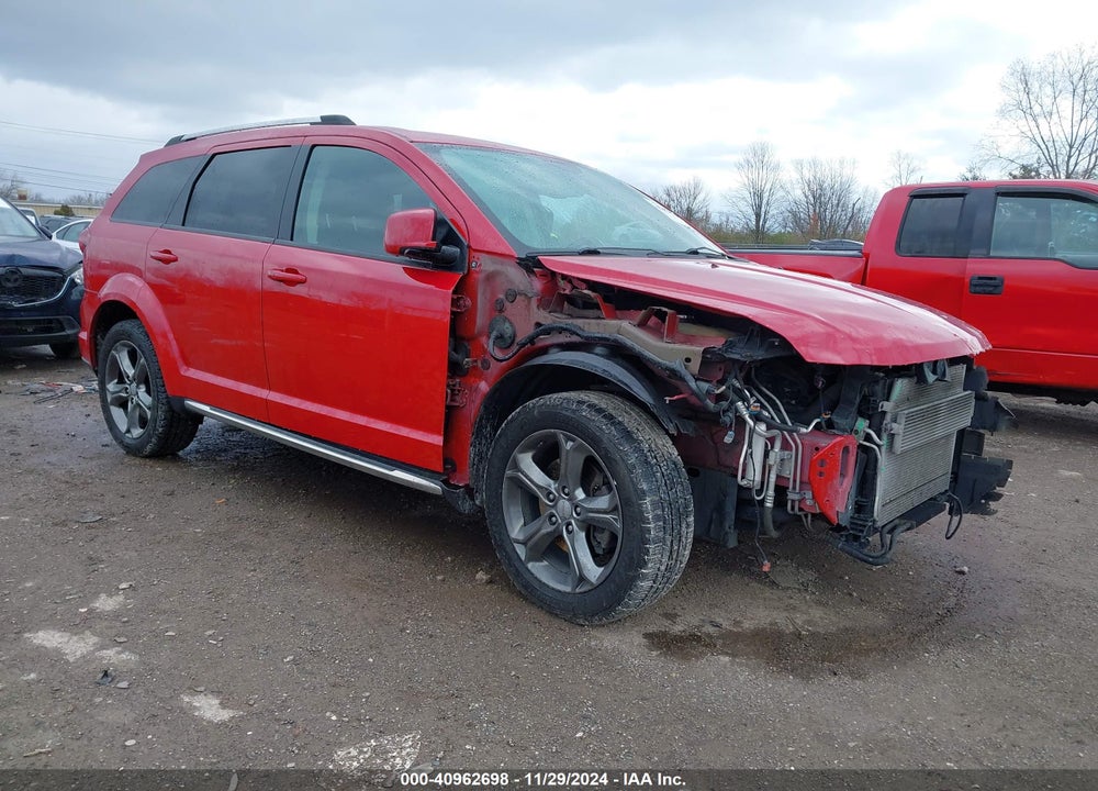 2014 DODGE JOURNEY CROSSROAD VIN: 3C4PDCGG8ET261040