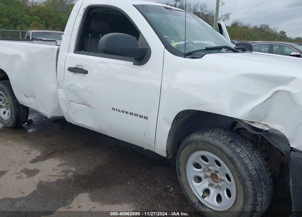 2012 CHEVROLET SILVERADO 1500 WORK TRUCK VIN: 1GCNCPEX7CZ204838