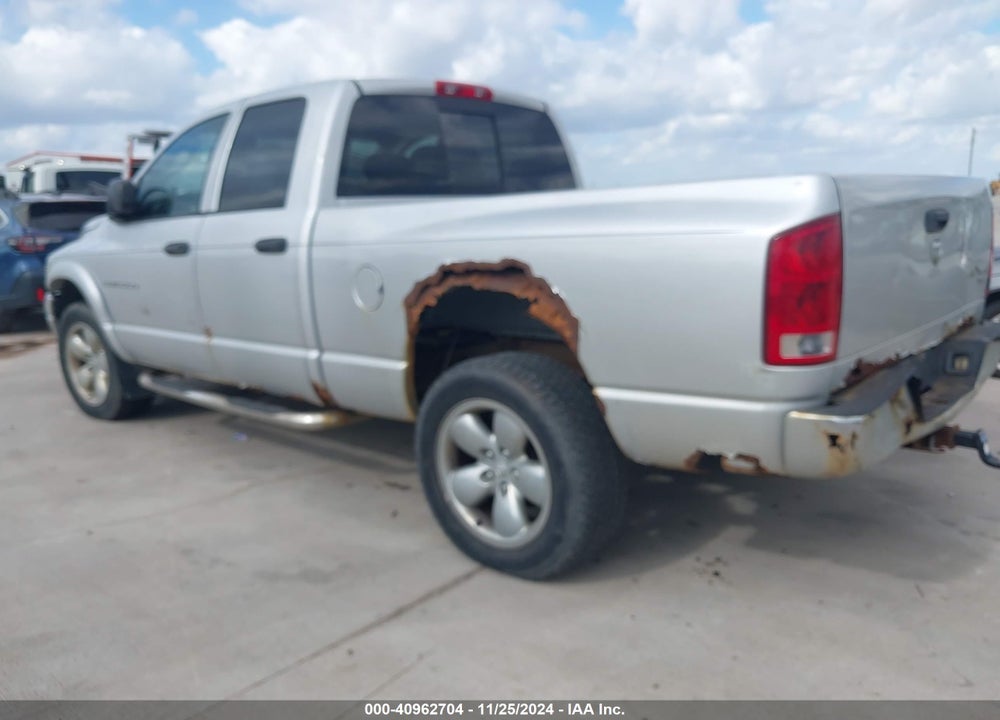 2005 DODGE RAM 1500 SLT/LARAMIE VIN: 1D7HU18D05S340710