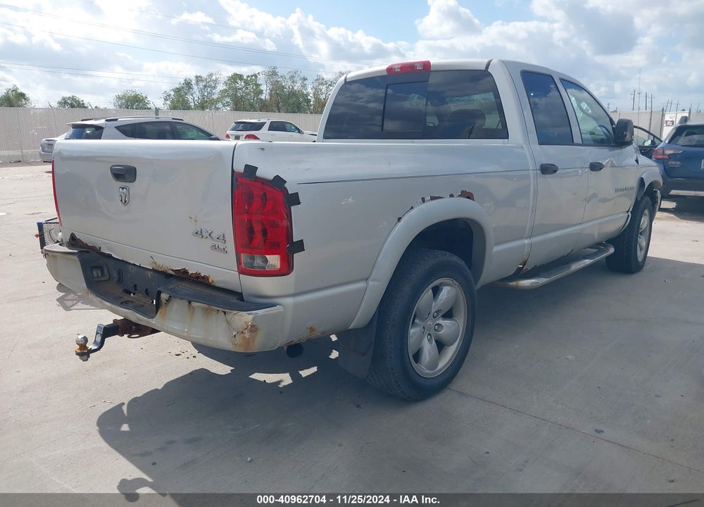 2005 DODGE RAM 1500 SLT/LARAMIE VIN: 1D7HU18D05S340710