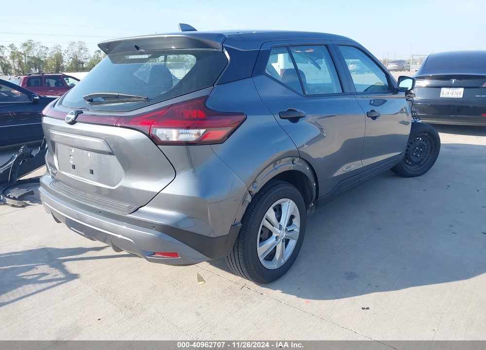 2022 NISSAN KICKS S XTRONIC CVT VIN: 3N1CP5BVXNL525269