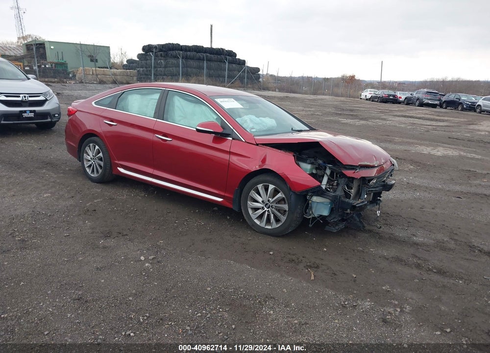 2015 HYUNDAI SONATA SPORT VIN: 5NPE34AF2FH087211