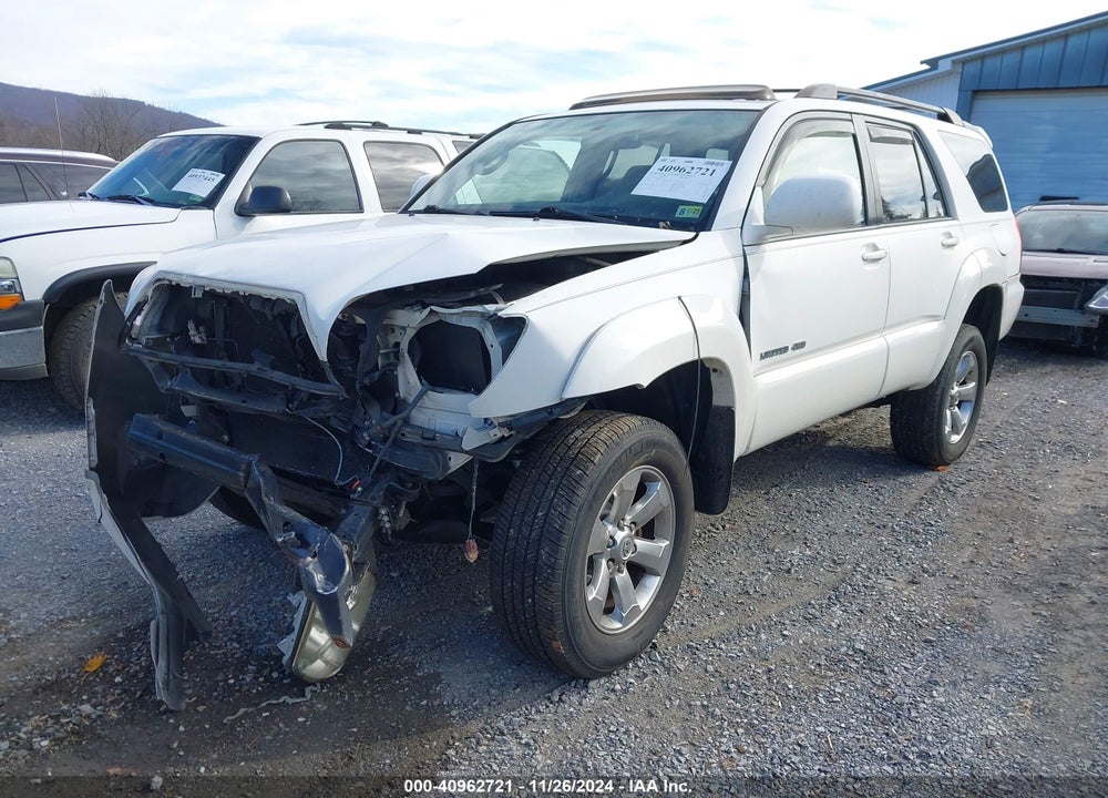 2007 TOYOTA 4RUNNER LIMITED V6 VIN: JTEBU17R870121503
