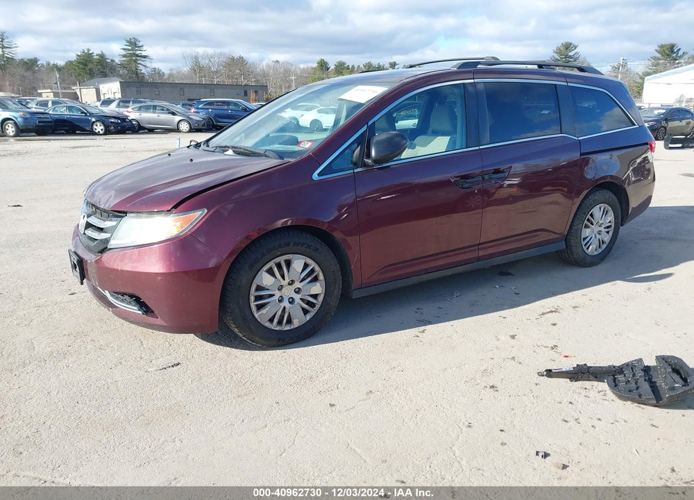 2016 HONDA ODYSSEY LX VIN: 5FNRL5H22GB032039