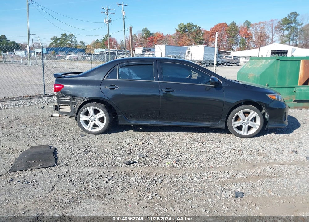 2013 TOYOTA COROLLA S VIN: 5YFBU4EE3DP108195