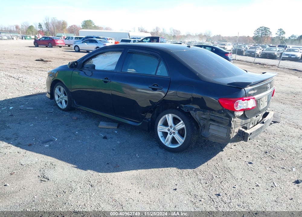 2013 TOYOTA COROLLA S VIN: 5YFBU4EE3DP108195
