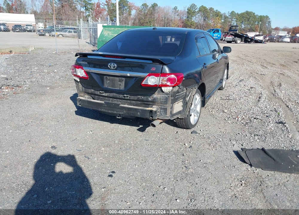 2013 TOYOTA COROLLA S VIN: 5YFBU4EE3DP108195