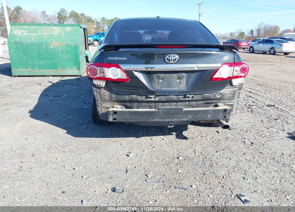 2013 TOYOTA COROLLA S VIN: 5YFBU4EE3DP108195