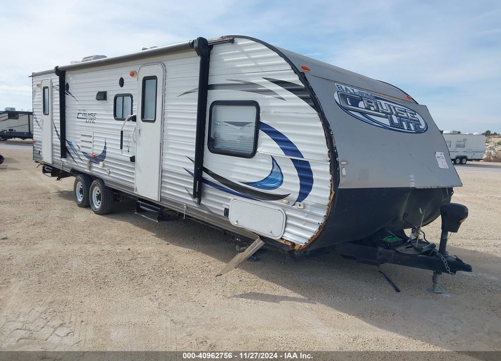 2015 FOREST RIVER SALEM CRUISE 262BHXL VIN: 4X4TSMB24F7405415