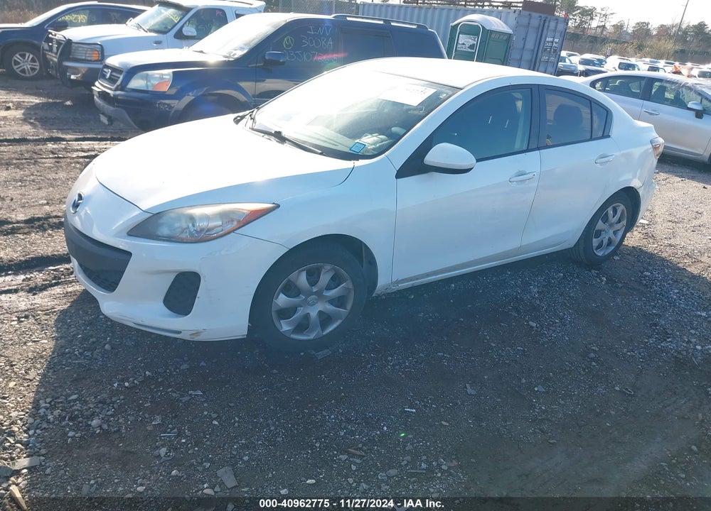 2012 MAZDA 3 I SPORT VIN: JM1BL1UG3C1517997