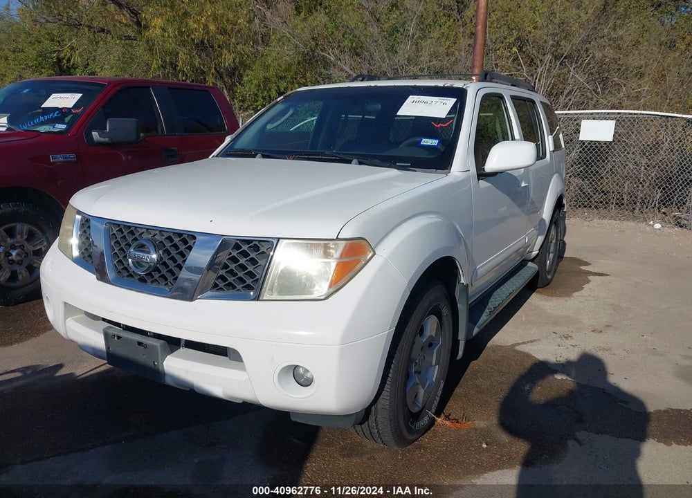 2007 NISSAN PATHFINDER SE VIN: 5N1AR18U17C611201