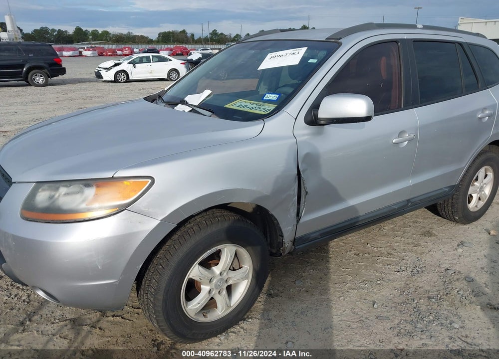 2008 HYUNDAI SANTA FE GLS VIN: 5NMSG13D28H158392