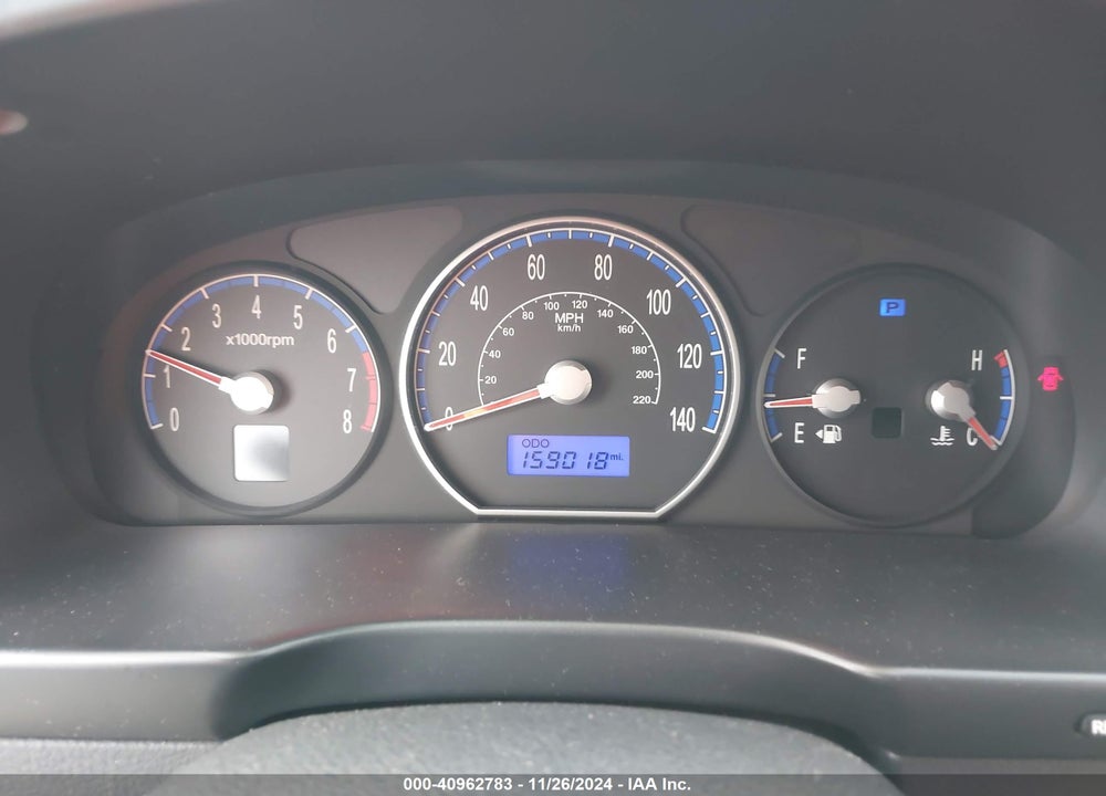 2008 HYUNDAI SANTA FE GLS VIN: 5NMSG13D28H158392