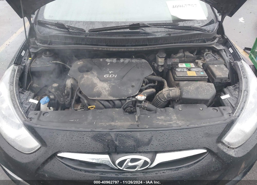 2013 HYUNDAI ACCENT GLS VIN: KMHCU4AE8DU463145