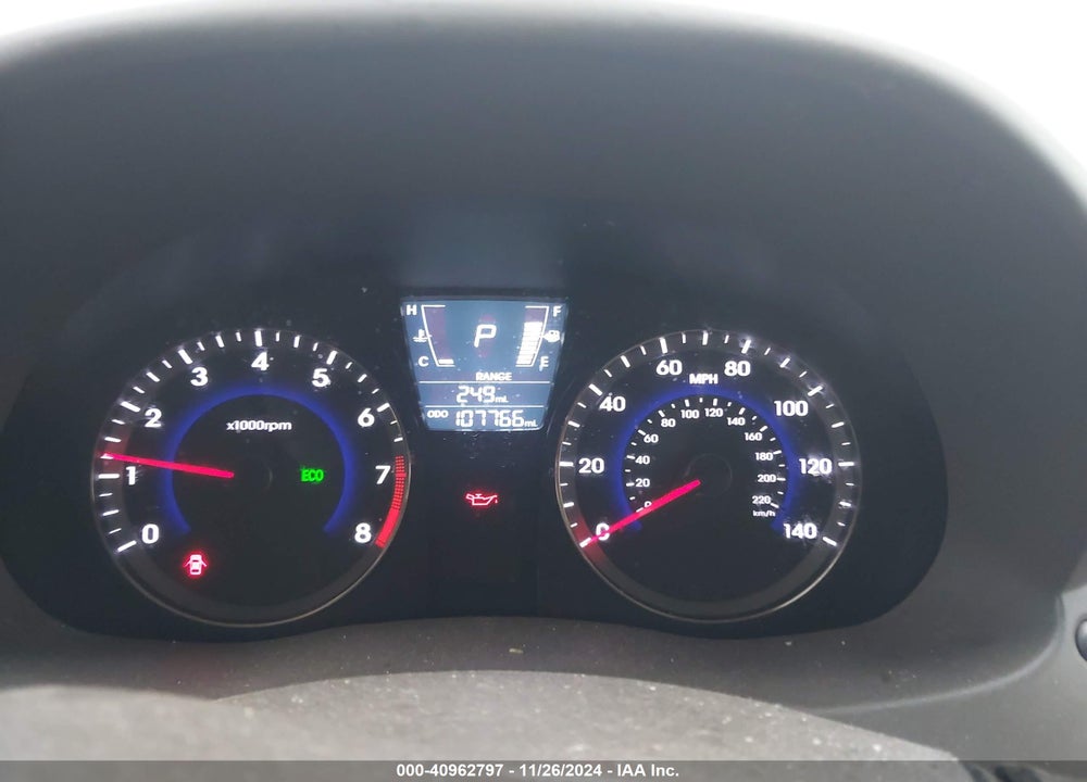 2013 HYUNDAI ACCENT GLS VIN: KMHCU4AE8DU463145