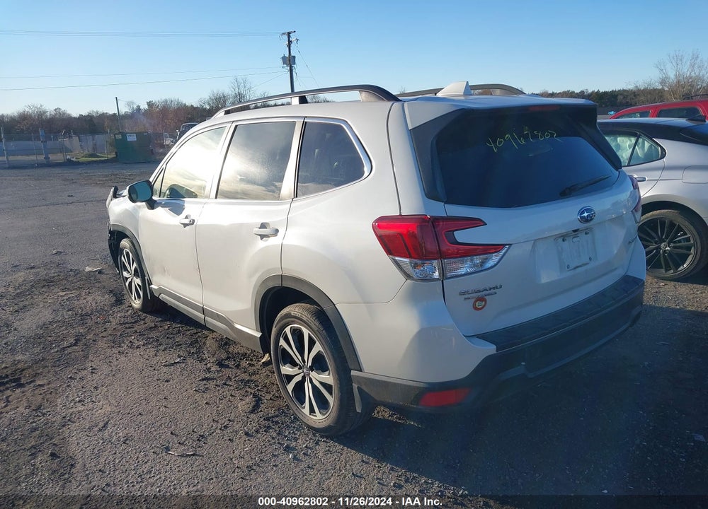 2019 SUBARU FORESTER LIMITED VIN: JF2SKASC0KH501167