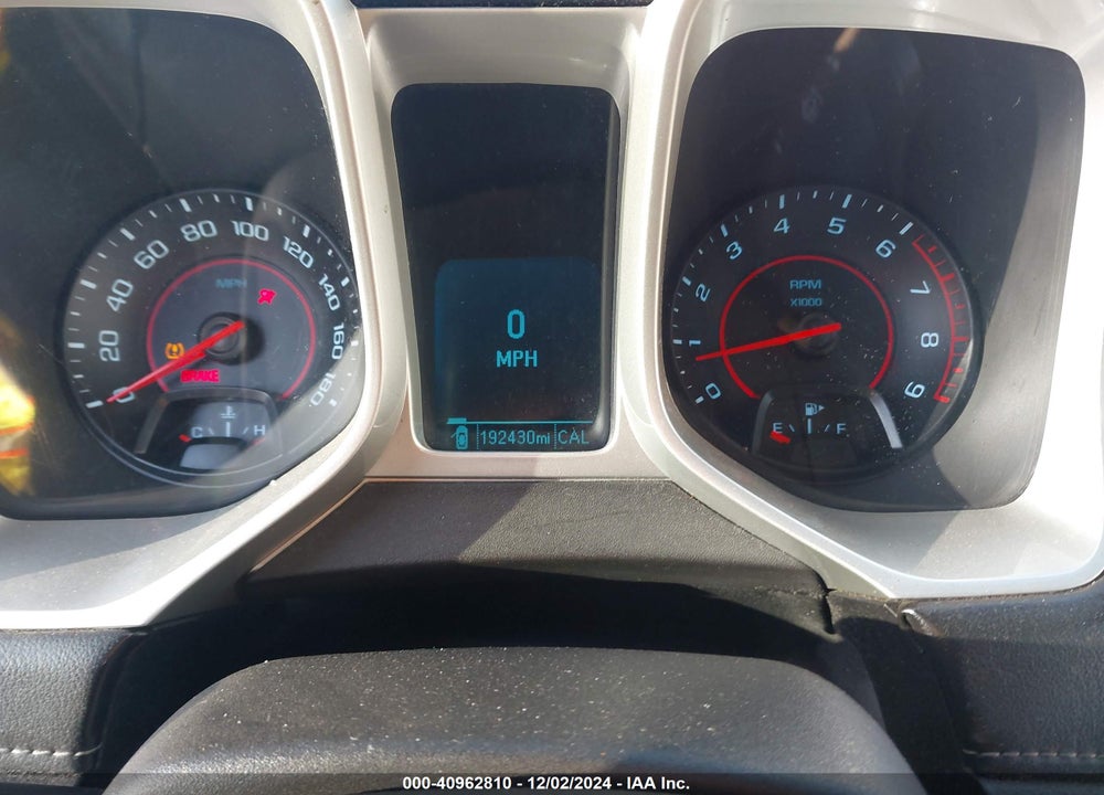 2012 CHEVROLET CAMARO 2SS VIN: 2G1FT3DW7C9211278