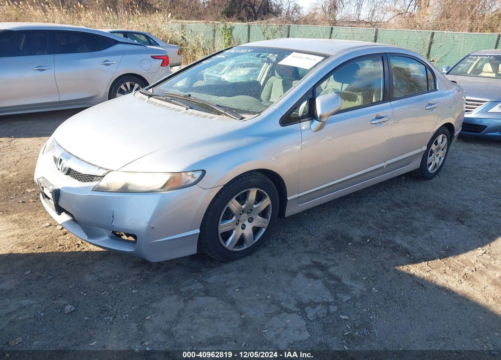 2010 HONDA CIVIC LX VIN: 2HGFA1F5XAH315094
