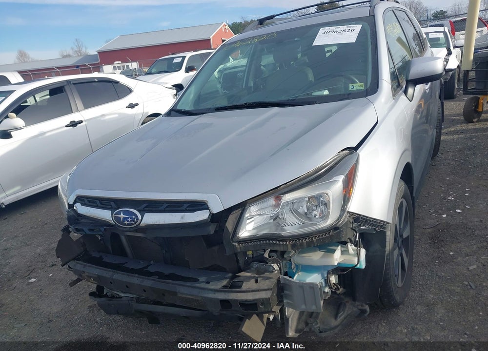 2018 SUBARU FORESTER 2.5I PREMIUM VIN: JF2SJAEC7JH454491