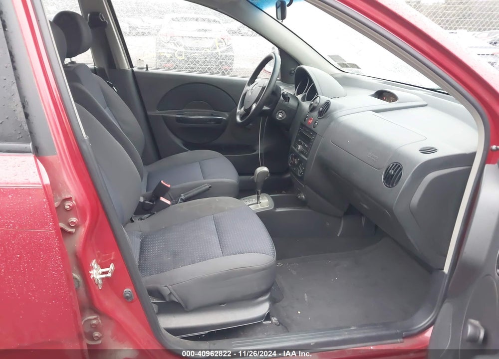 2007 CHEVROLET AVEO 5 LS VIN: KL1TD66627B769377