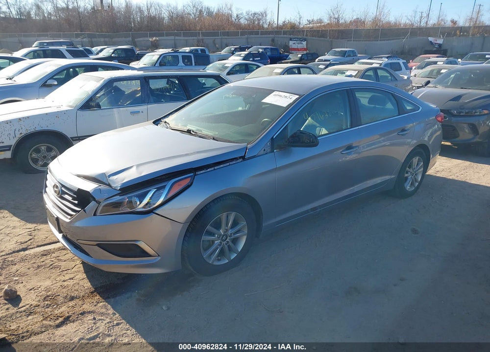 2017 HYUNDAI SONATA ECO VIN: 5NPE24AAXHH459663