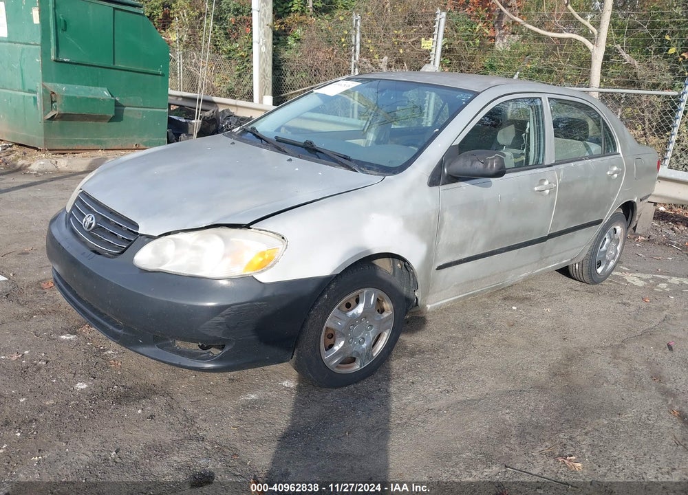 2004 TOYOTA COROLLA CE VIN: 2T1BR32E84C167890