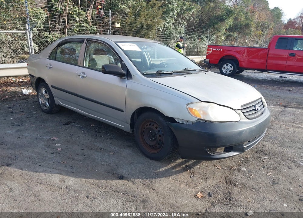 2004 TOYOTA COROLLA CE VIN: 2T1BR32E84C167890