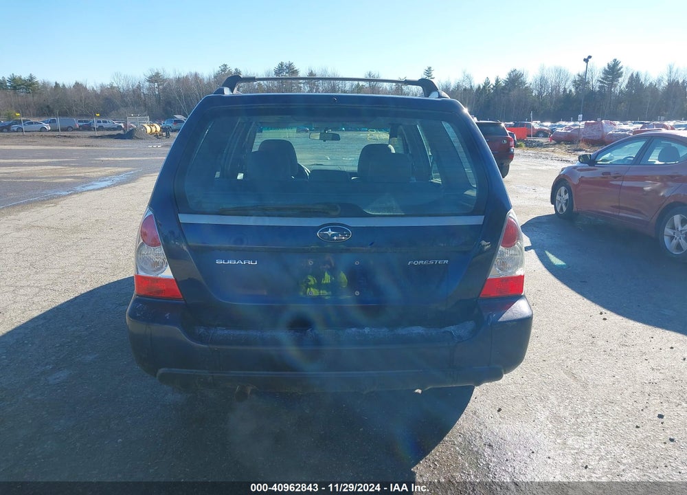 2006 SUBARU FORESTER 2.5X VIN: JF1SG65686H712003