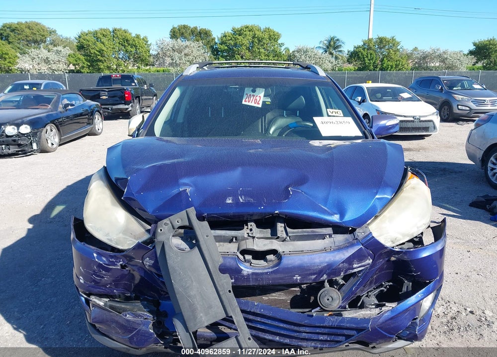 2013 HYUNDAI TUCSON GLS VIN: KM8JU3AC6DU648438