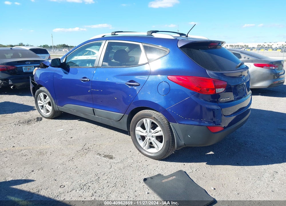2013 HYUNDAI TUCSON GLS VIN: KM8JU3AC6DU648438