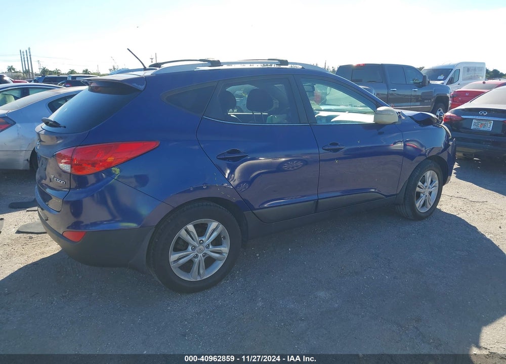 2013 HYUNDAI TUCSON GLS VIN: KM8JU3AC6DU648438